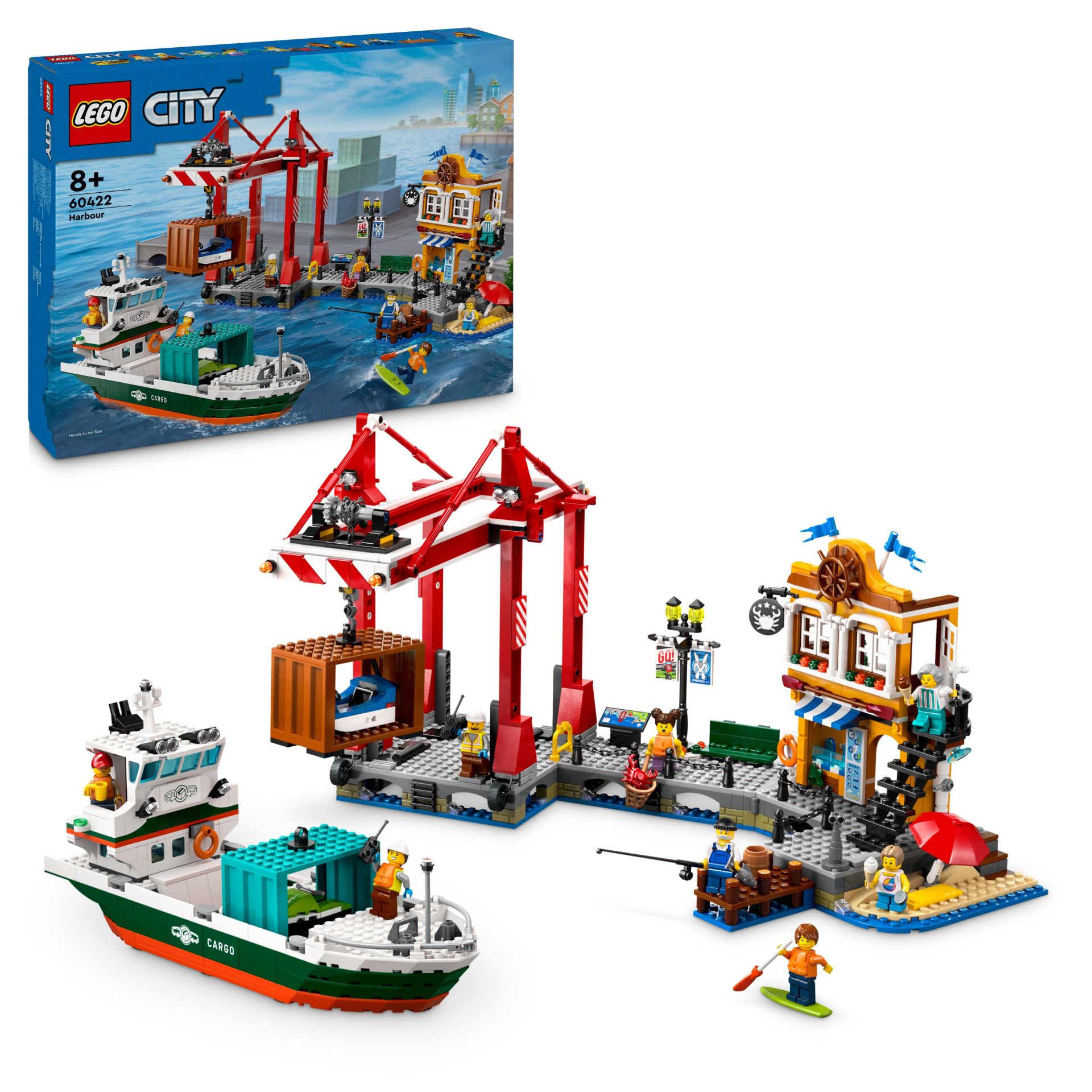 LEGO® City Yük Gemili Liman Oyuncağı 60422