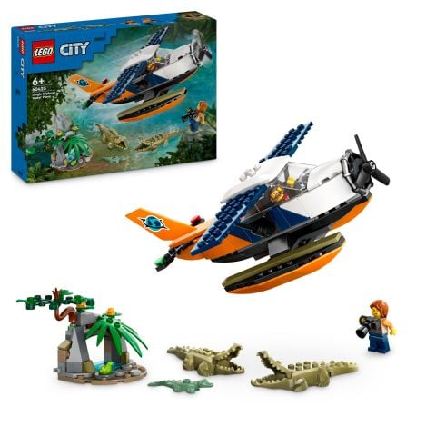 LEGO® City Orman Kaşifinin Deniz Uçağı Oyuncak Seti 60425