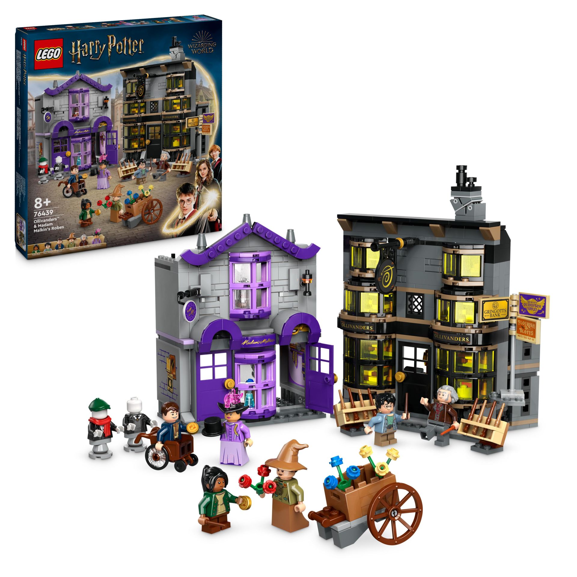 LEGO® Harry Potter™ Ollivanders™ ve Madam Malkin'in Cübbe Dükkanı 76439