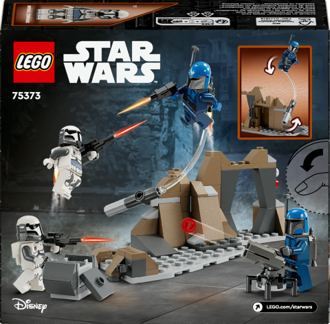 LEGO® Star Wars™ Mandalore™ Pususu Savaş Paketi Seti 75373