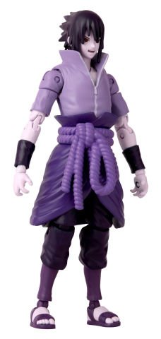 16 cm Sasuke Rinnegan / Mangekyo Sharingan Poz Verilebilir Figür - Anime Heroes Naruto Serisi