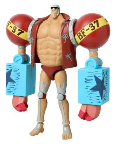 16 cm Franky Poz Verilebilir Figür - Anime Heroes One Piece Serisi