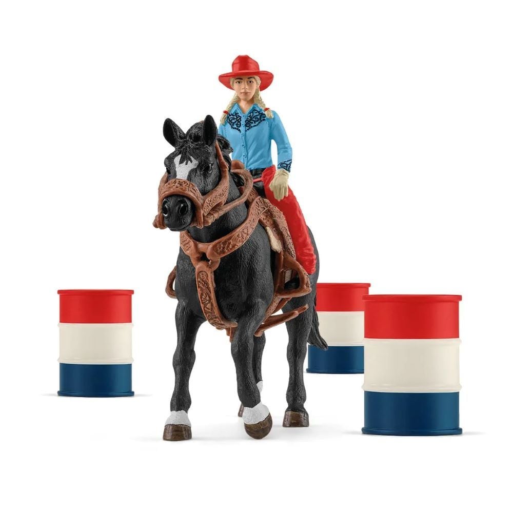 Kovboy Kız ve Fıçılı At Yarışı