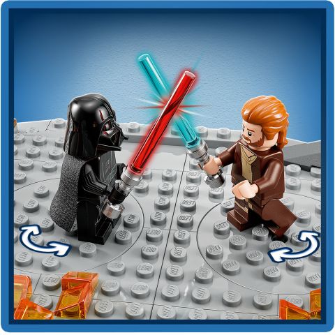 LEGO® Star Wars™ Obi-Wan Kenobi Darth Vader™’a Karşı 75334 Yapım Seti (408 Parça)