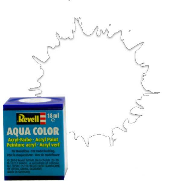 Revell Aqua Color Mat Beyaz 18ml-36105