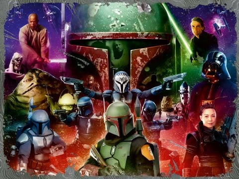 1500p Puzzle SW Boba Fett