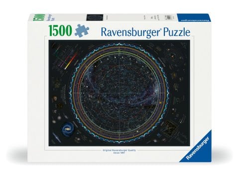 1500p Puzzle Evrenin Haritası