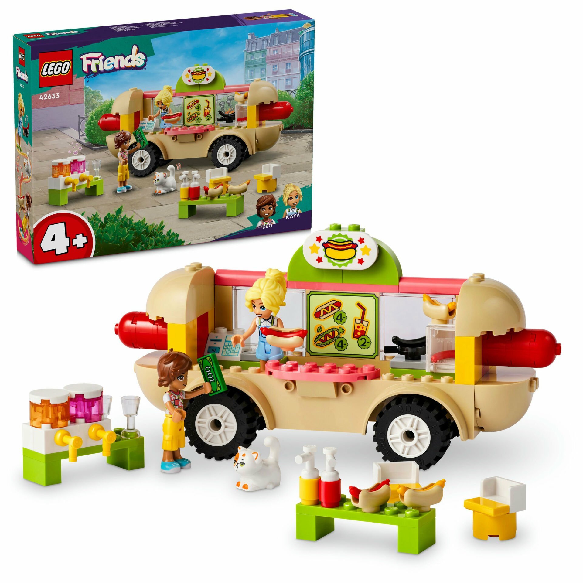 LEGO® Friends Sosisli Sandviç Arabası 42633