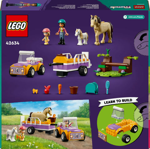 LEGO® Friends At ve Midilli Römorku 42634