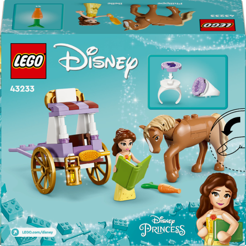 LEGO® Disney Princess™ Belle'in Hikaye Zamanı At Arabası 43233