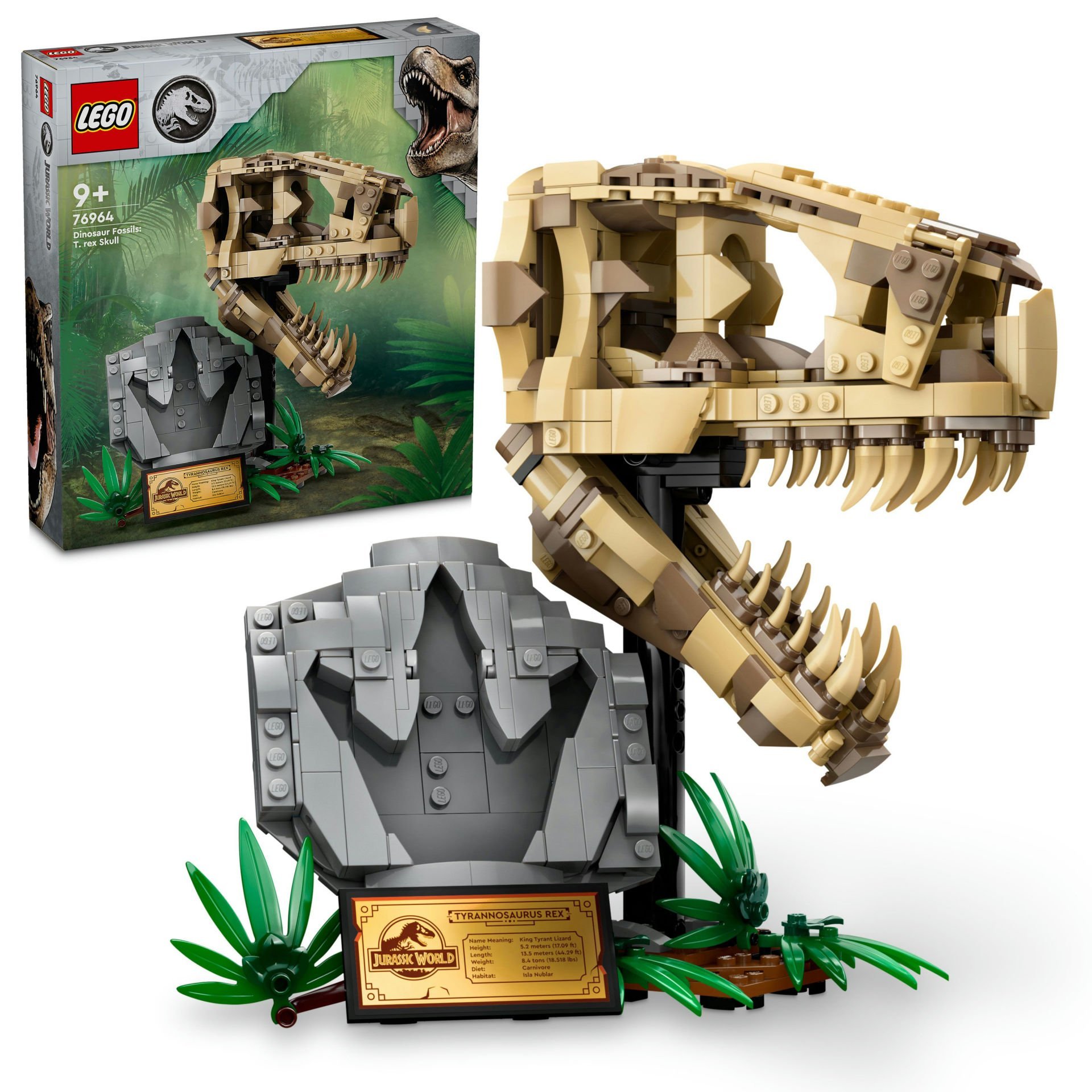 LEGO® Jurassic World™ Dinozor Fosilleri: T. rex Kafatası 76964