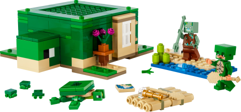 LEGO® Minecraft® Kaplumbağa Plaj Evi 21254