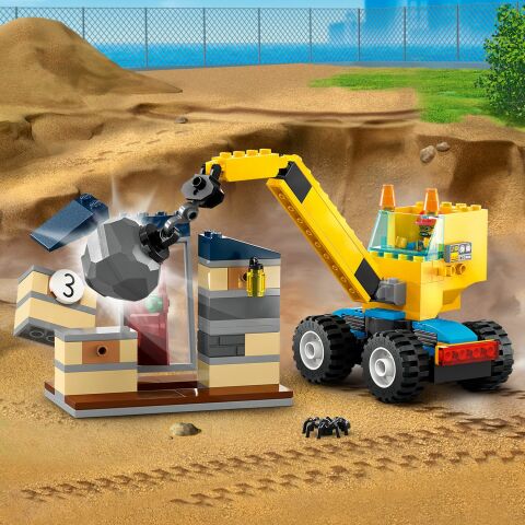 LEGO® City İnşaat Kamyonları ve Yıkım Gülleli Vinç 60391 (235 Parça)