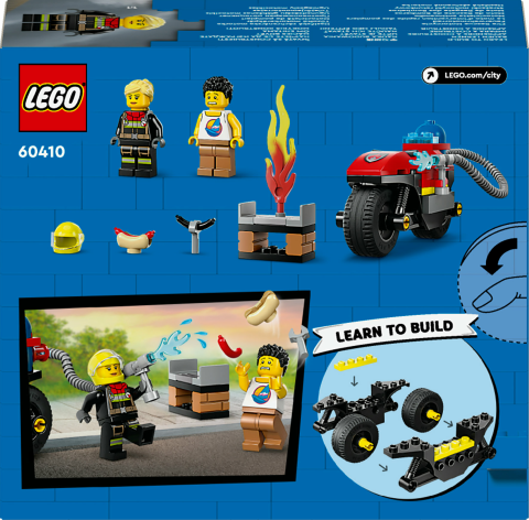 LEGO® City İtfaiye Kurtarma Motosikleti 60410