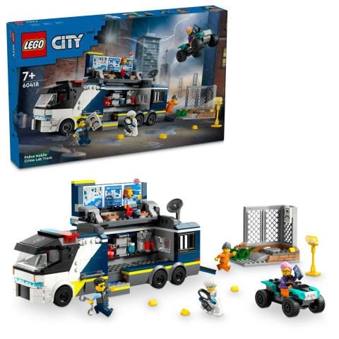 LEGO® City Polis Mobil Suç Laboratuvarı Kamyonu 60418