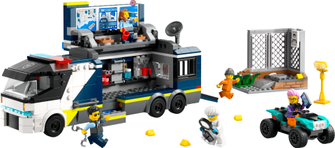 LEGO® City Polis Mobil Suç Laboratuvarı Kamyonu 60418