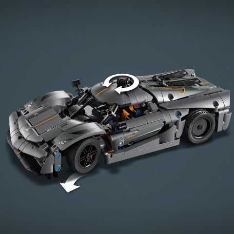 LEGO® Technic Koenigsegg Jesko Absolut Gri Hiper Araba 42173