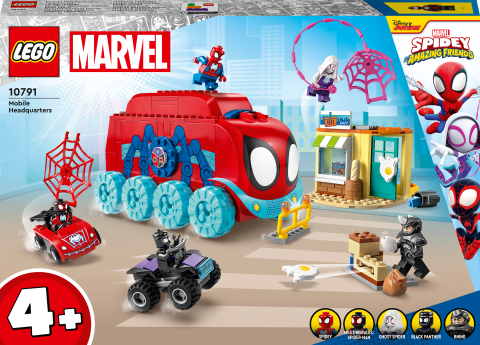 LEGO® Marvel Spidey Ekibinin Mobil Karargahı