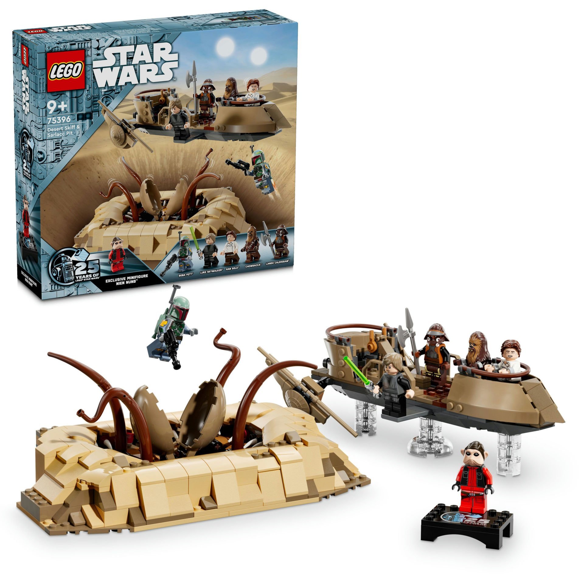 LEGO® Star Wars™ Çöl Skiff’i ve Sarlacc Çukuru Seti 75396