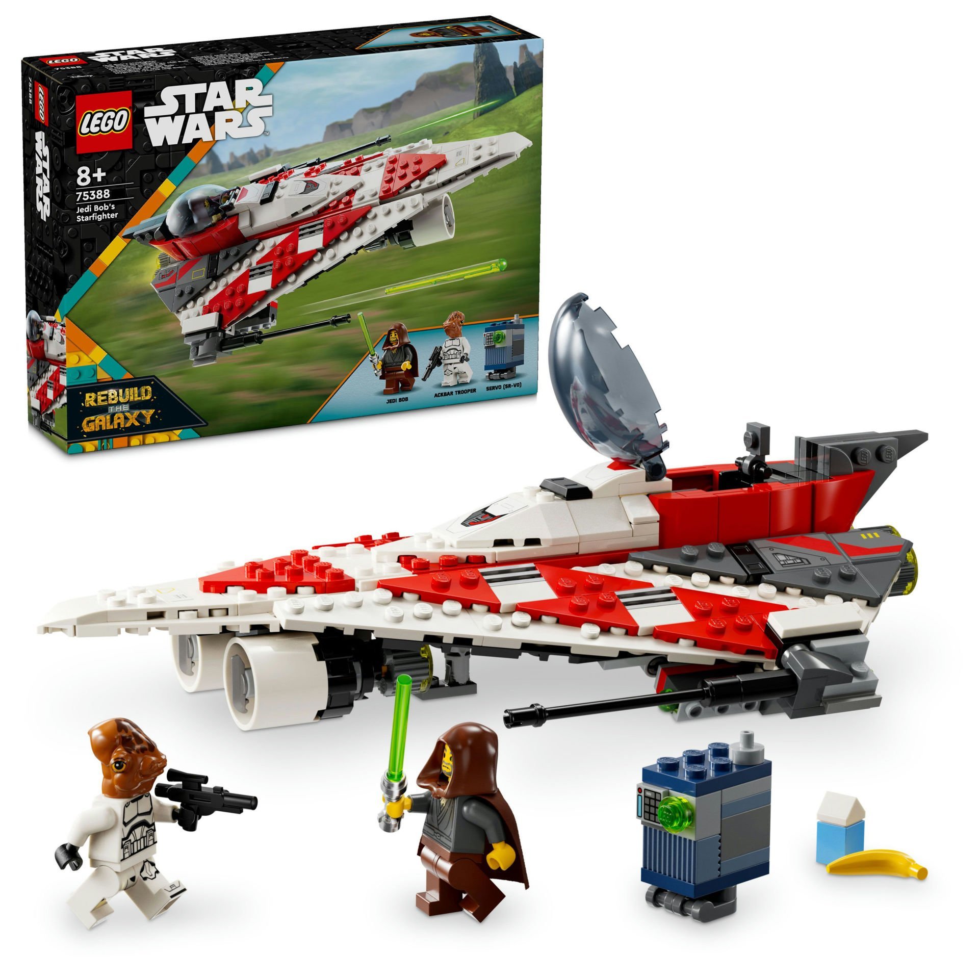 LEGO® Star Wars™ Jedi Bob’un Starfighter’ı Yapım Oyuncağı 75388