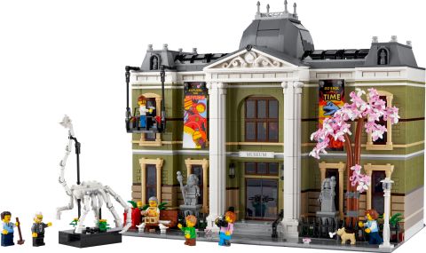 LEGO® Icons Doğa Tarihi Müzesi 10326 -Yetişkinler için Koleksiyonluk ve Sergilenebilir Yaratıcı Model Yapım Seti (4014 Parça)