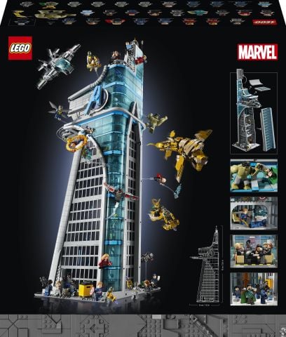 LEGO® Marvel Avengers Kulesi 76269 - Yetişkinler için 31 Figür ve Aksesuarlar İçeren Detaylı bir Model Yapım Seti (5201 Parça)