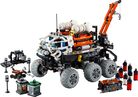 LEGO® Technic Mars Ekibi Keşif Aracı 42180 - 11 Yaş ve Üzeri Uzay Meraklısı Çocuklar için Koleksiyonluk Yaratıcı Oyuncak Model Yapım Seti (1599 Parça)