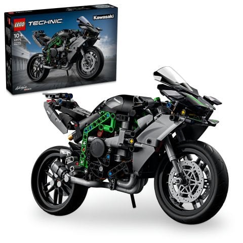 LEGO® Technic Kawasaki Ninja H2R Motosiklet 42170 - Koleksiyonluk Yaratıcı Oyuncak Model Yapım Seti (643 Parça)