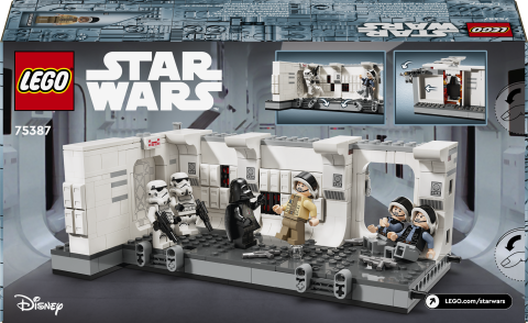 LEGO® Star Wars™ Tantive IV™’e Biniş 75387 -İnşa Edilebilen Yaratıcı Oyuncak Yapım Seti (502 Parça)