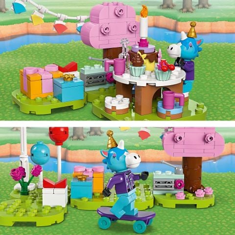 LEGO® Animal Crossing™ Julian Doğum Gününü Kutluyor 77046 - 6 Yaş ve Üzeri Çocuklar için Yaratıcı Oyuncak Yapım Seti (170 Parça)