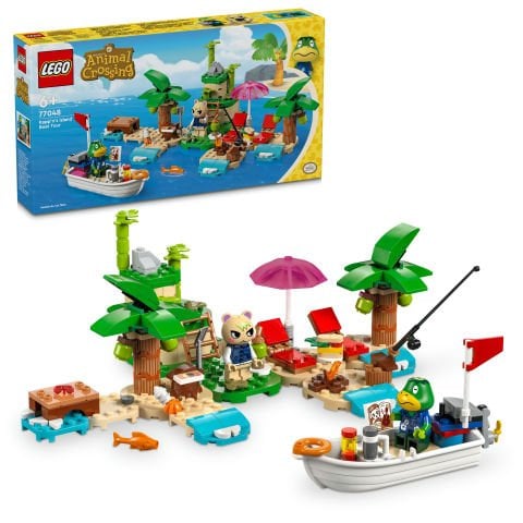 LEGO® Animal Crossing™ Kapp'n Ada Tekne Turunda 77048 - 6 Yaş ve Üzeri Çocuklar için Yaratıcı Oyuncak Yapım Seti (233 Parça)