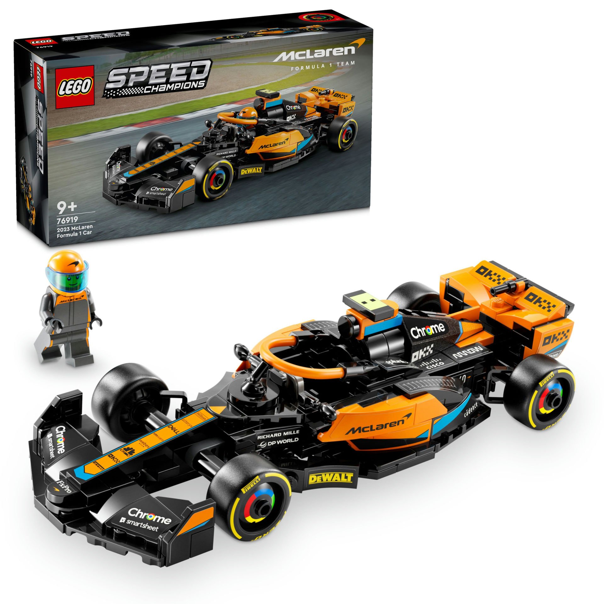 LEGO® Speed Champions 2023 McLaren Formula 1 Yarış Arabası 76919