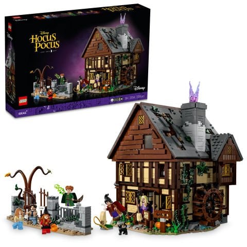 LEGO® Ideas Disney Hocus Pocus: Sanderson Kardeşlerin Evi