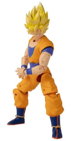 16 cm Dragon Ball Super Saiyan Goku Poz Verilebilir Figür - Dragon Stars Serisi