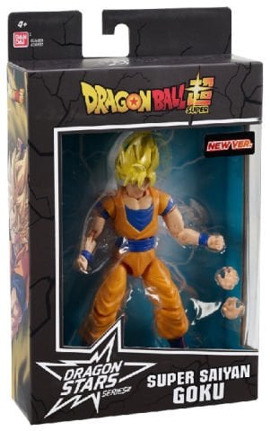 16 cm Dragon Ball Super Saiyan Goku Poz Verilebilir Figür - Dragon Stars Serisi