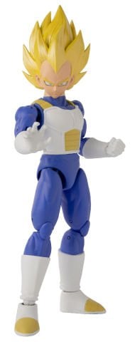 16 cm Dragon Ball Super Saiyan Vegeta Poz Verilebilir Figür - Dragon Stars Serisi