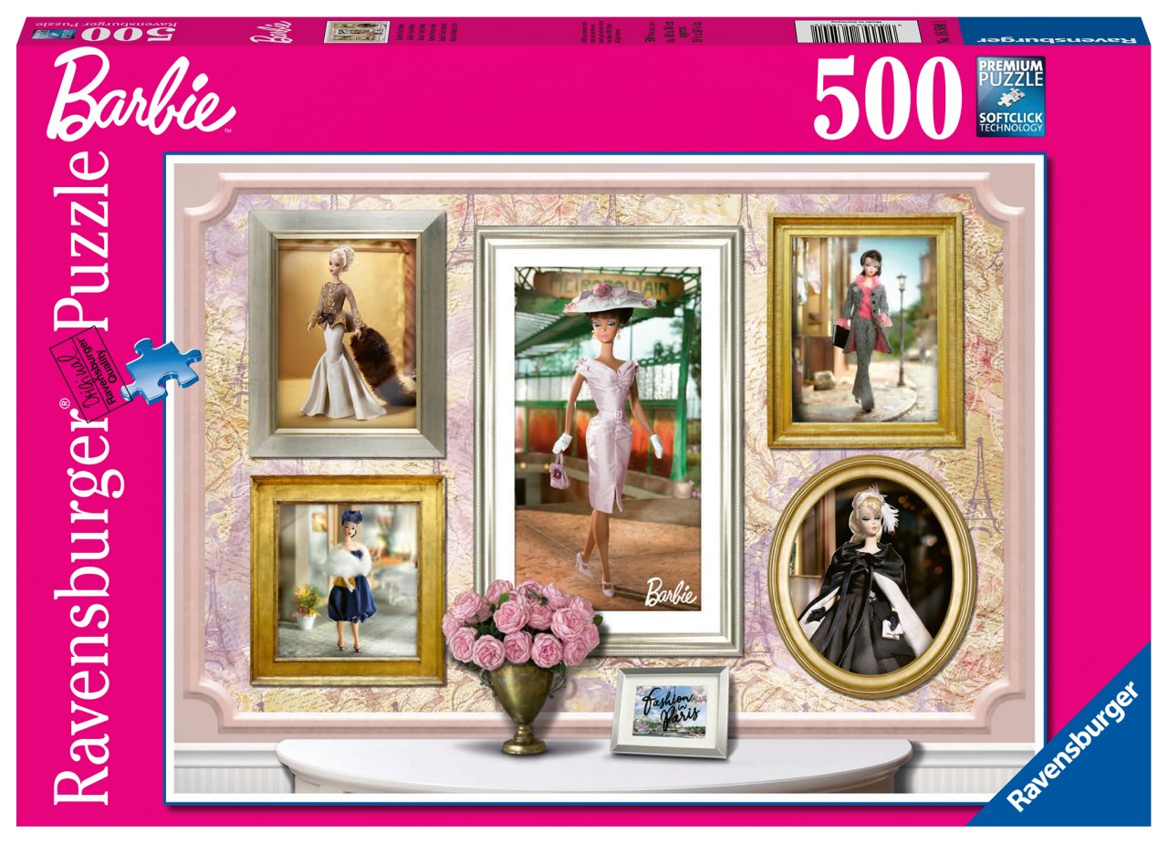 500 Parçalı Puzzle Barbie Paris