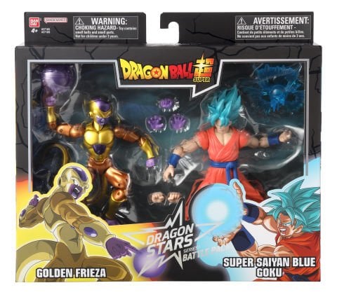 Super Saiyan Blue Goku vs Golden Frieza Mücadele Paketi - Dragon Stars Serisi