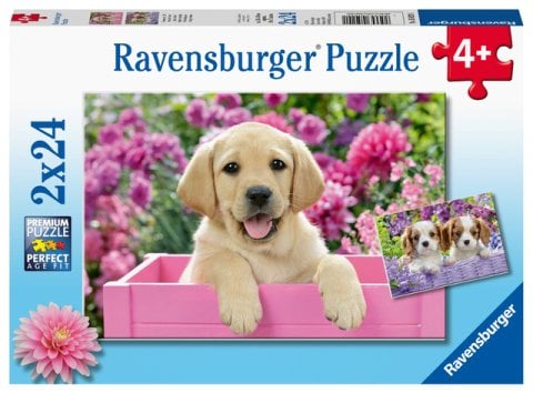 Ravensburger 2x24 Parçalı Puzzle Friends