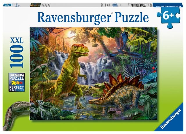 100p Puzzle Dinosaur Oasis