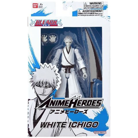 16 cm Beyaz Ichigo Kurosaki Poz Verilebilir Figür - Anime Heroes Bleach Serisi