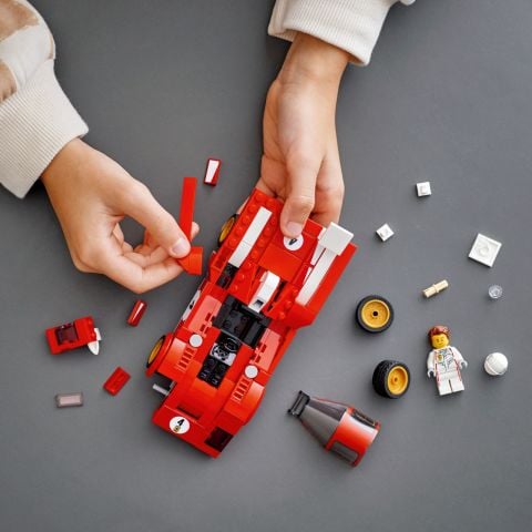 LEGO® Speed Champions 1970 Ferrari 512 M 76906 - 8 Yaş ve Üzeri Çocuklar ve Araba Meraklıları için Harika bir Oyuncak Yapım Seti (291 Parça)