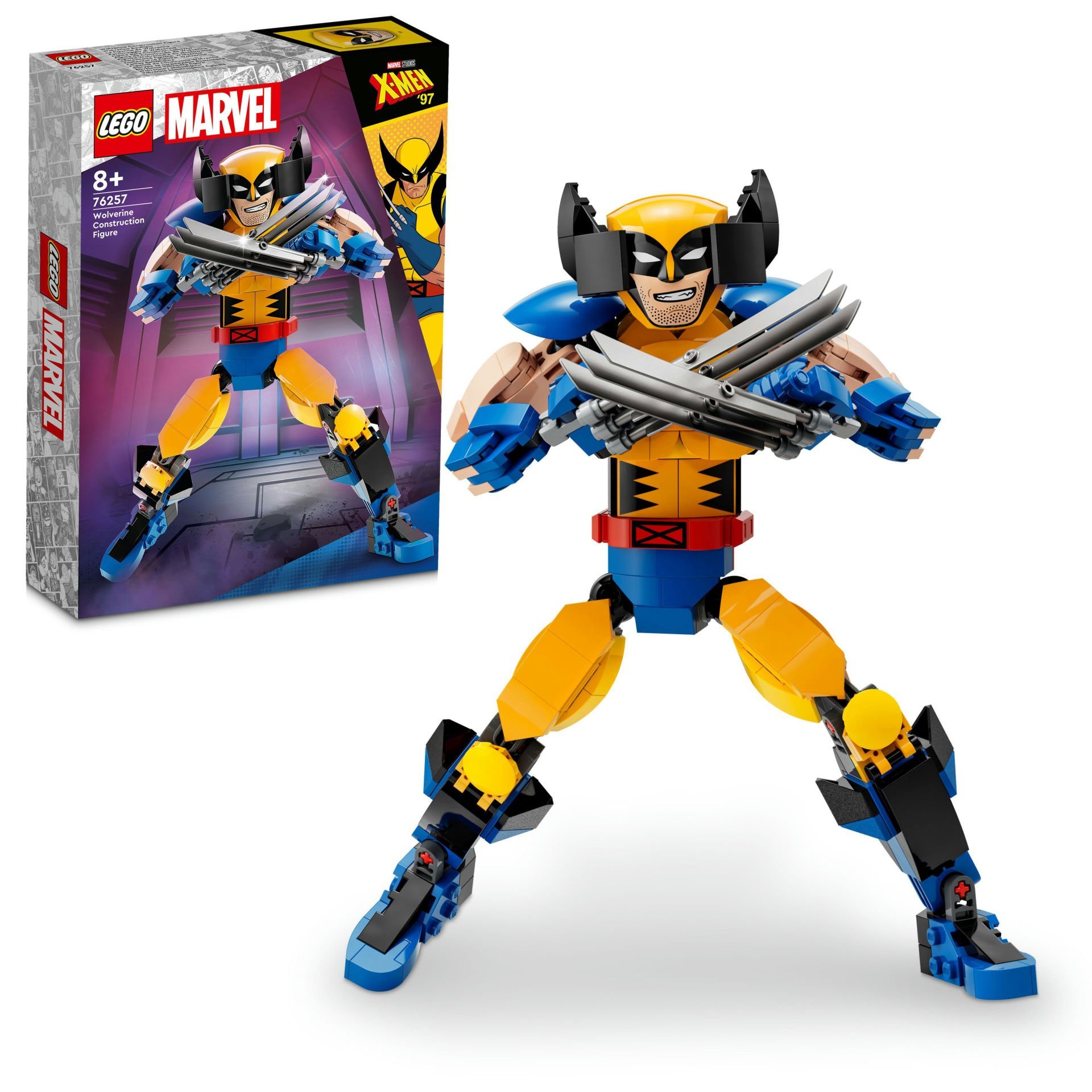 LEGO® Marvel Wolverine Yapım Figürü 76257 Oyuncak Yapım Seti (327 Parça)