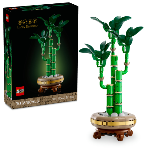 LEGO® Botanicals Şans Bambusu Dekoratif Bitki 10344