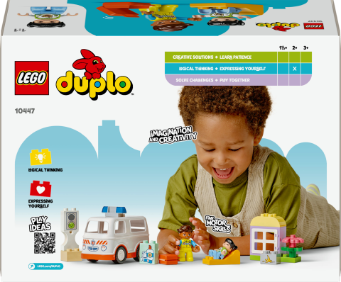 LEGO® DUPLO® Ambulans ve Sürücü, Rol Yapma Faaliyetleri için 10447