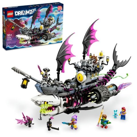 LEGO® DREAMZzz™ Kabus Köpek Balığı Gemisi 71469 Oyuncak Yapım Seti (1389 Parça)