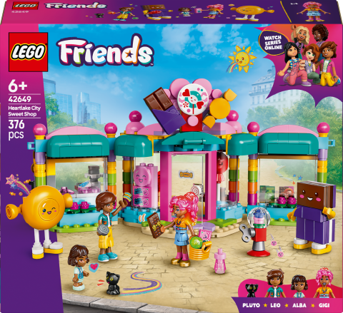 LEGO® Friends Heartlake City Şekerci Dükkanı Rol Yapma Oyun Seti 42649