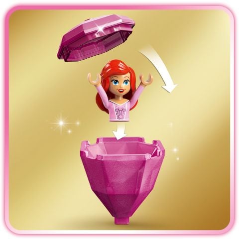 LEGO® ǀ Disney Princess Dönen Ariel Yapım Seti ve Fantastik Oyuncak Modeli 43259