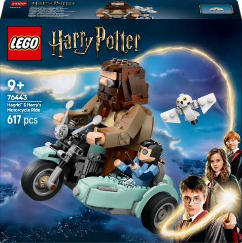 LEGO® Harry Potter™ Hagrid™ ve Harry’nin Motosiklet Yolculuğu, Sihirli Oyuncak 76443