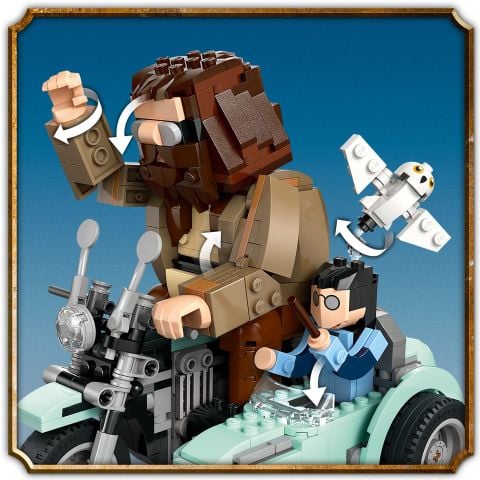 LEGO® Harry Potter™ Hagrid™ ve Harry’nin Motosiklet Yolculuğu, Sihirli Oyuncak 76443